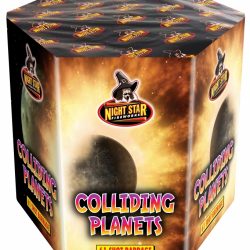 Colliding Planets 61 Shot Barrage